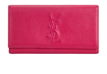 Saint Laurent Long Zipper Wallet, front view